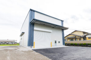 工場建設の施工事例外観　水都工業株式会社様(岐阜県)