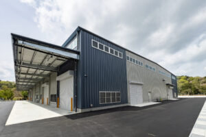 工場建設の施工事例外観 共栄製茶株式会社様(京都府)