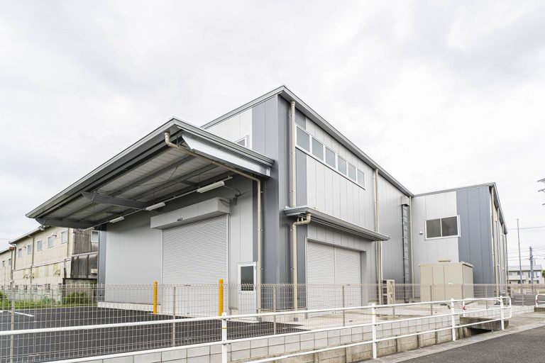 工場建設の施工事例外観　株式会社タクミ様(愛知県)