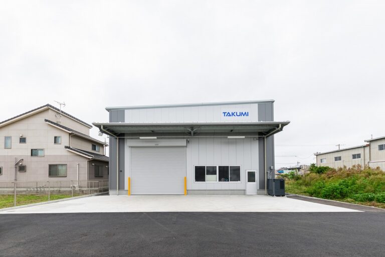 工場建築の施工事例外観　株式会社タクミ様(愛知県)