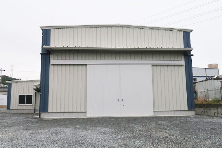 工場建設の施工事例外観　株式会社 弘陽様(兵庫県)
