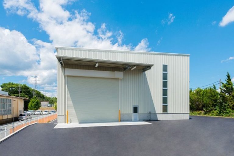 工場建設の施工事例外観　ニンバリ株式会社様(京都府)