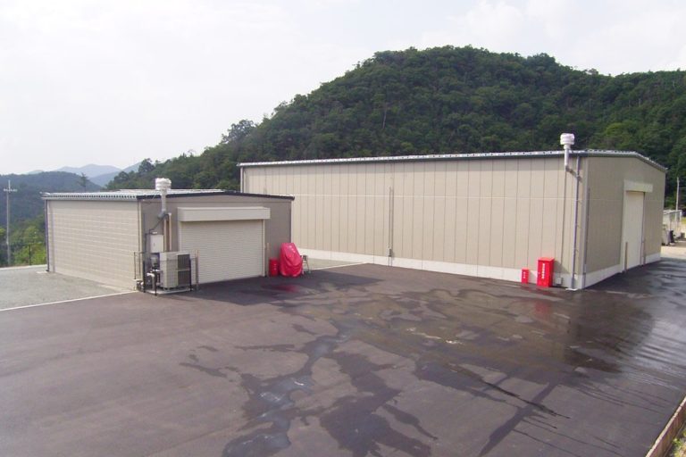 倉庫建設の施工事例外観　大阪化学薬品株式会社様(兵庫県)
