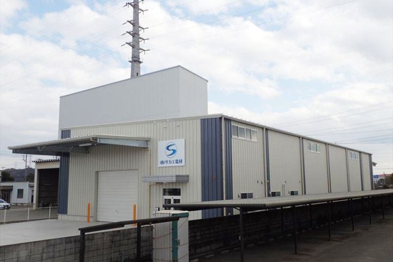 倉庫建設の施工事例外観　株式会社サカエ電材様(兵庫県)